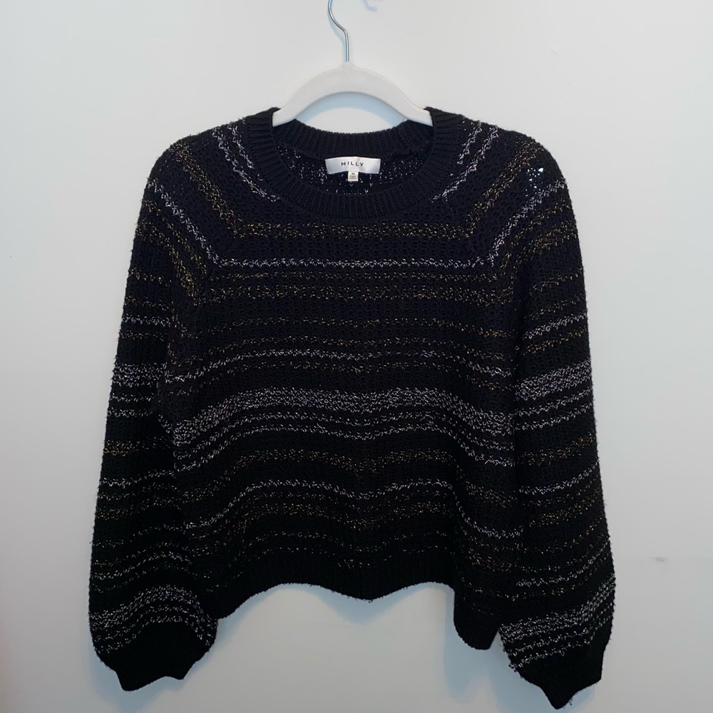 Milly wool blend sweater sz M